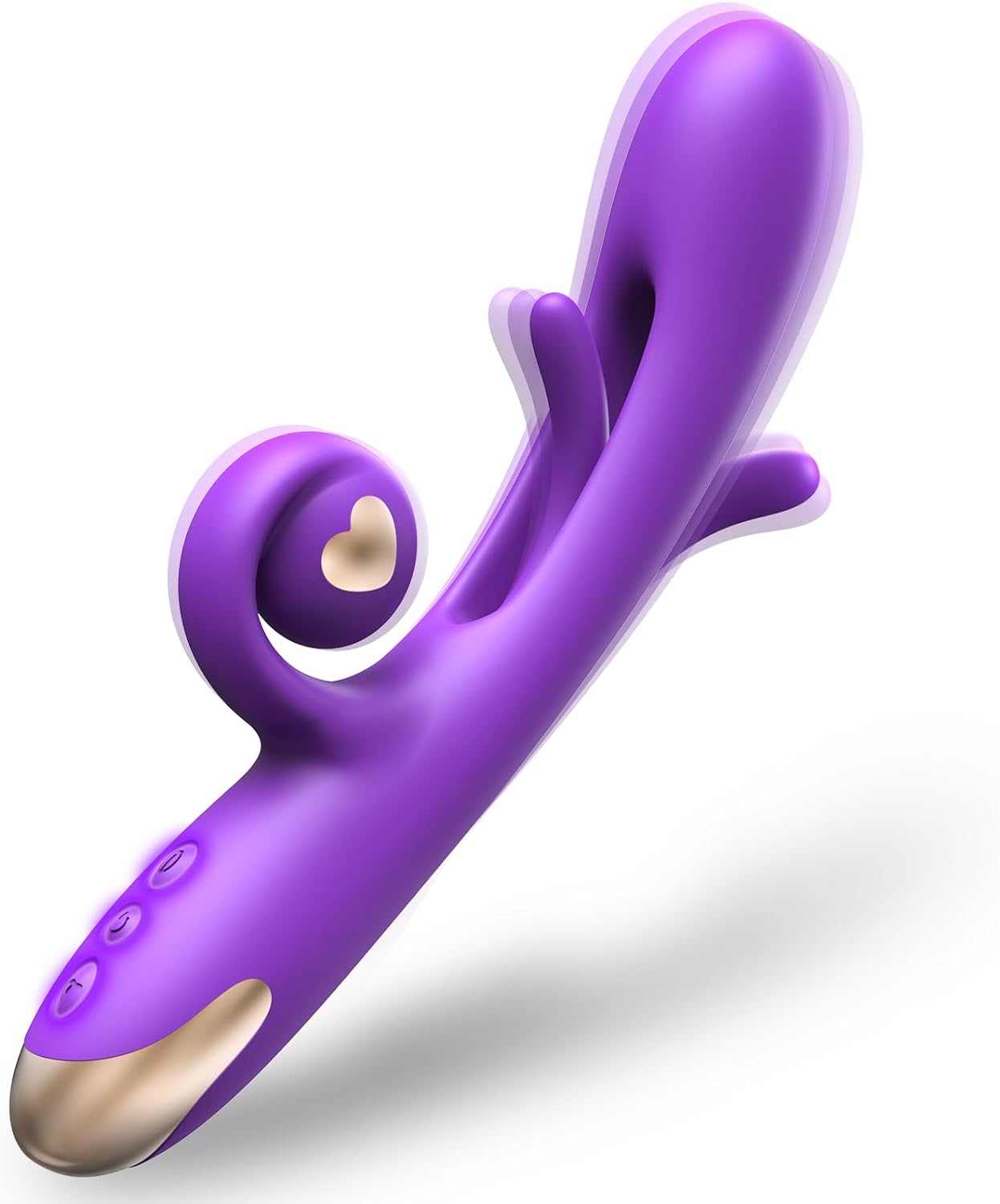 G Spot Vibrator Dildo Sex Toy: Rabbit Adult Toys with 10 Vibration 7 Flapping, Silicone Waterproof Personal Vibrator for Clitoral Nipple Anal Stimulation, Rechargeable Adult Toy for Women, Tlora